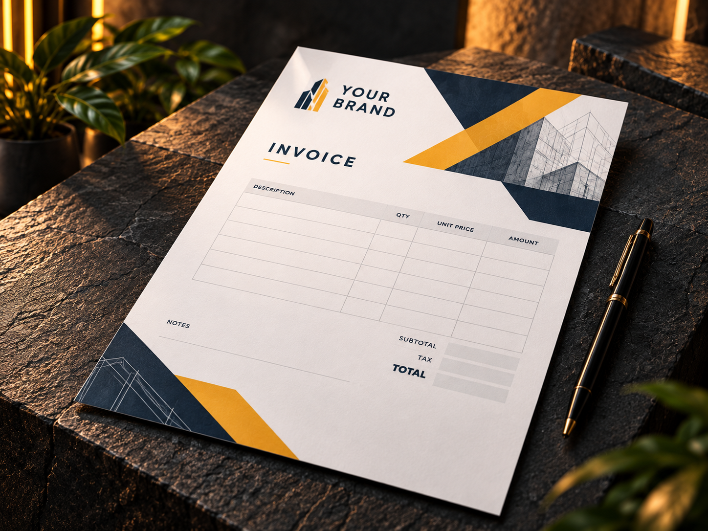 Construction Invoice