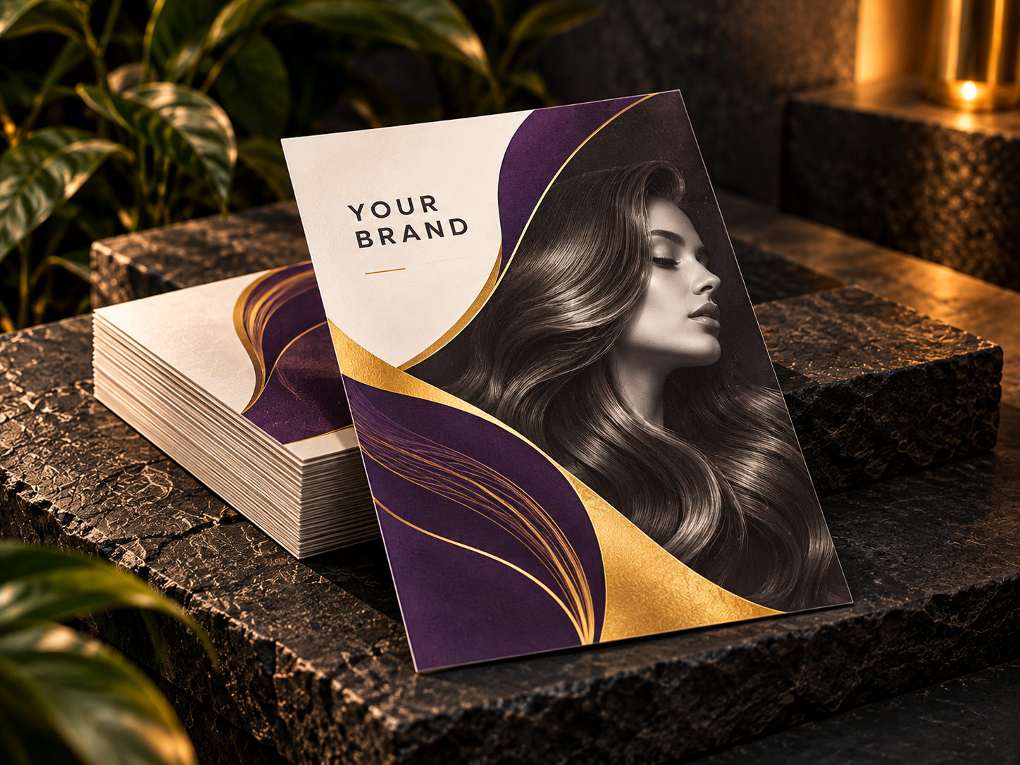 Luxury Hair Salon Flyer